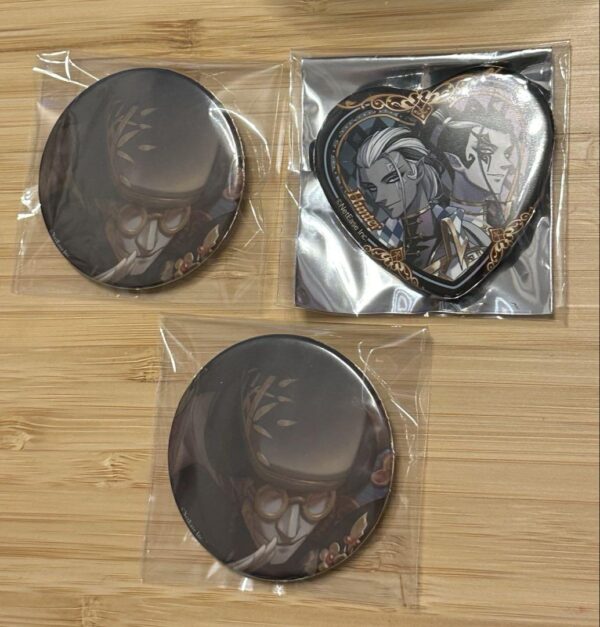 Personality 5: Black And White Impermanence Can Badge Valentine'S Day Sweet Para