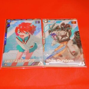 Gquuuuux Zeke Ax Booster Pack White Gundam Machu F/S-M503 from japan Rare  Good