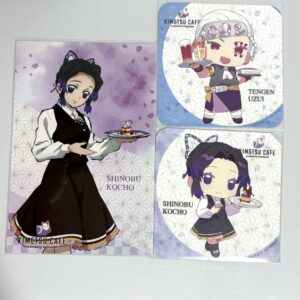 Demon Slayer: Kimetsu No Yaiba Slayer Cafe Coaster Postcard F/S-M501 from japan