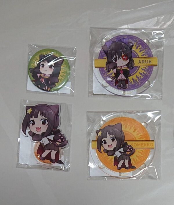 A Explosion In This Wonderful World Konosuba Lottery Komekko Arue Coaster Can Ba
