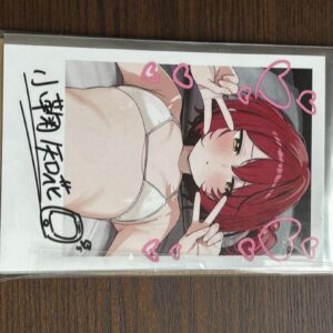 C105 Comiket Kara Bocchiza Roku Venue-Only Postcard Komari Chika F/S-M501 from j