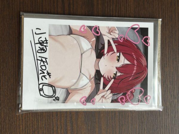 C105 Comiket Kara Bocchiza Roku Venue-Only Postcard Komari Chika F/S-M501 from j
