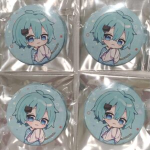 Melonpaka Soraneko Can Badge 4 Pieces F/S-M501 from japan Rare  Good condition
