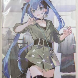 Project Seka Zozotown Clear File Wandasho Hatsune Miku F/S-M501 from japan Rare