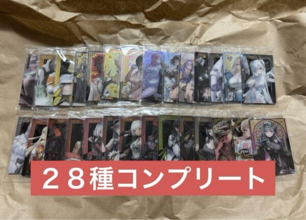 Nikke Wafers 3 Complete 28 Types F/S-M501 from japan Rare  Good condition