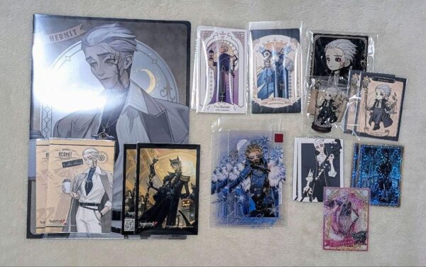 Personality V: Hermit Alva Lorenz Goods Set Of 8 F/S-M501 from japan Rare  Good