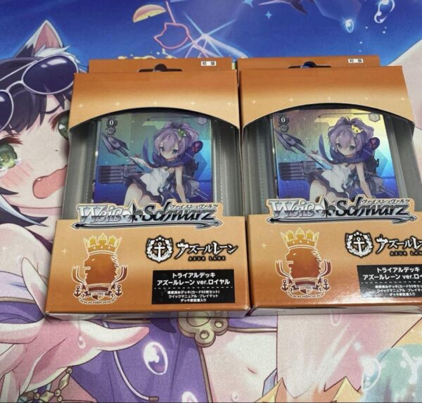 Weiss Azur Lane Trial Deck Td Royal 2Pcs F/S-M503 from japan Rare  Good conditio