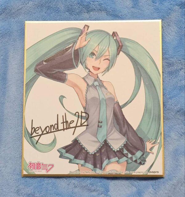 Hatsune Miku Mini Color Paper Collection Nidy-2D- F/S-M501 from japan Rare  Good