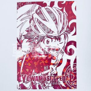 Yowamushi Pedal Akita Shoten Tsutaya Ip Foil Print Message Card Rokudai F/S-M501