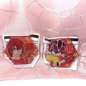 Yowamushi Pedal Support Acrylic Badge Shinkai Hayato Naruko Kokichi F/S-M501 fro