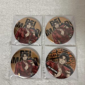 Amaya Nurei Can Badge F/S-M501 from japan Rare  Good condition