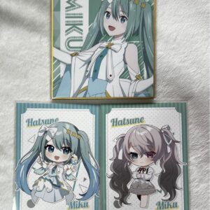 Project Seka Hatsune Miku Tower Records Cafe Bonus Postcard Colored Paper F/S-M5