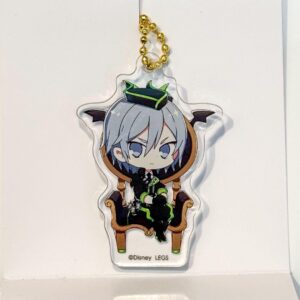 Twisted Wonderland Silver Acrylic Keychain Oh My Cafe F/S-M503 from japan Rare