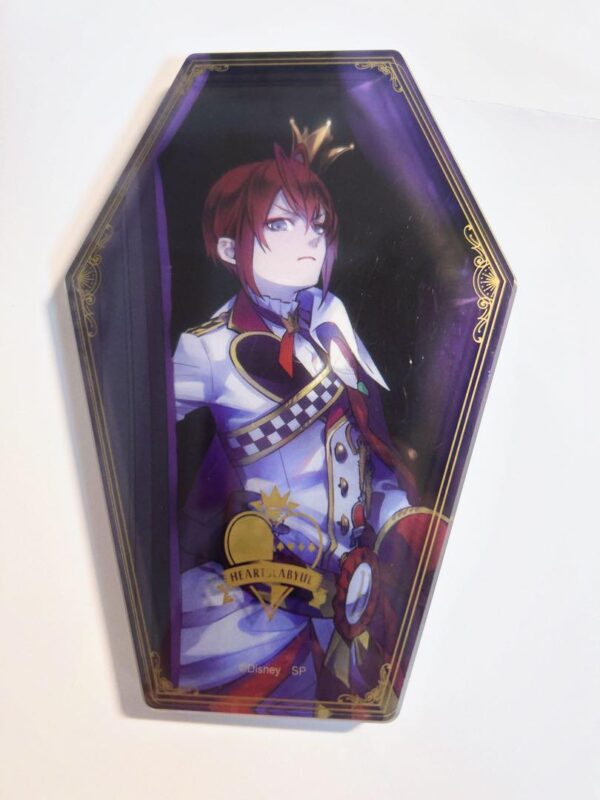 Twisted Wonderland Riddle Rose Heart Acrylic F/S-M503 from japan Rare  Good cond