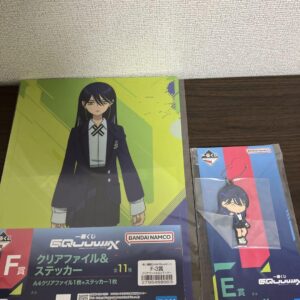 Nyaan Set Ichibankuji Gundam Zeke Axe Prize E F F/S-M503 from japan Rare  Good c