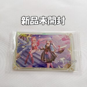 Kamisato Ayaka Genshin Impact Seal Wafer F/S-M501 from japan Rare  Good conditio