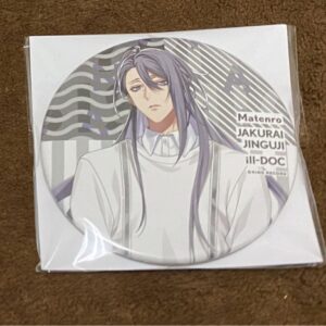 Hypnotic Matenro Jinguji Jakurai Can Badge F/S-M501 from japan Rare  Good condit