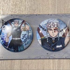 Pillar Exhibition Kv Key Visual Can Badge Set Uzui Tengen F/S-M501 from japan Ra