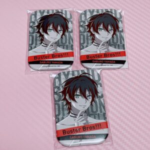 Hypnosis Microphone Yamada Saburo Online Lottery Can Badge F/S-M501 from japan R