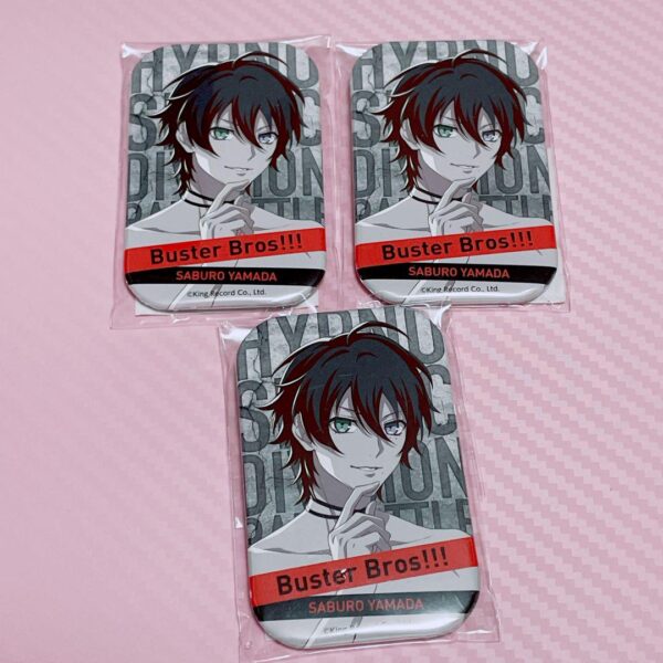 Hypnosis Microphone Yamada Saburo Online Lottery Can Badge F/S-M501 from japan R