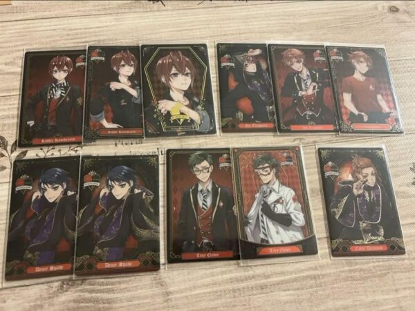 Twisted Wonderland Card Set Of 11 F/S-M503 from japan Rare  Good condition
