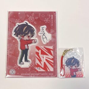 Personality 5 Zeta Dorisu Acsta Keychain F/S-M501 from japan Rare  Good conditio
