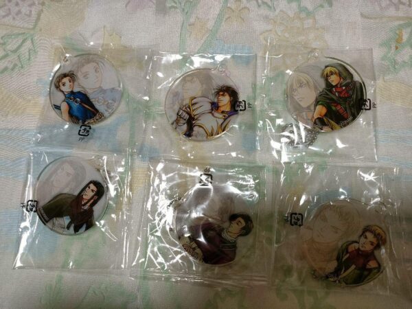 Fantasy Suikoden Ii Acrylic Charm Gacha F/S-M501 from japan Rare  Good condition