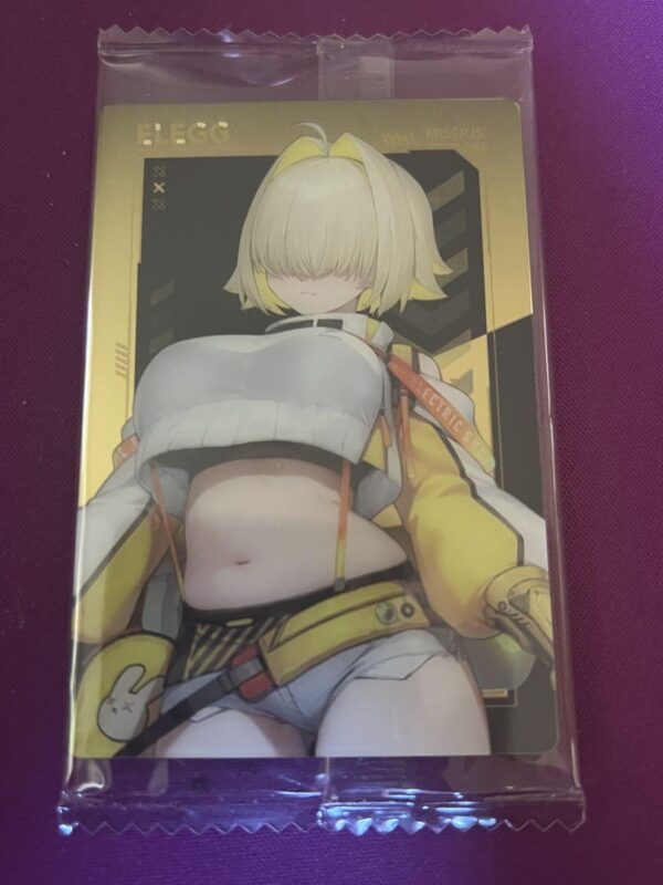 Goddess Of Victory Nikke Wafers 3 Eleg F/S-M501 from japan Rare  Good condition