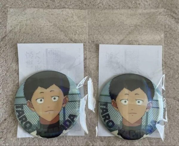 Forgetful Battery Holo Can Badge Yamada F/S-M501 from japan Rare  Good condition