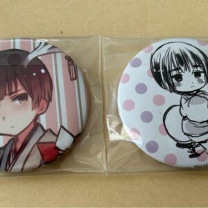 Hetalia Japan Can Badge F/S-M501 from japan Rare  Good condition