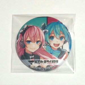 Madimilla 2018 Can Badge Hatsune Miku Megurine Luka F/S-M501 from japan Rare  Go