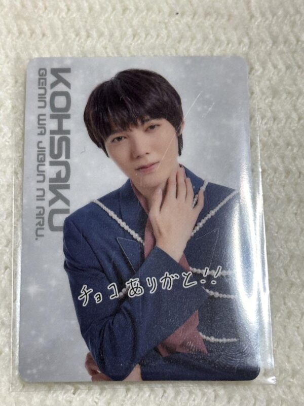 Ebidan Wafer Card The Cause Is To Me Koizumi Mitsusaki Kohsaku F/S-M501 from jap