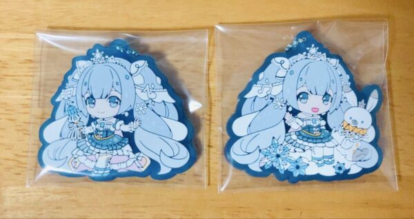 Yuki Miku 2019 Play Rubber Mascot F/S-M501 from japan Rare  Good condition