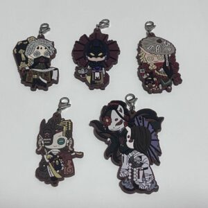 Personality 5 Ichibankuji Rubber Charm Set Of F/S-M501 from japan Rare  Good con