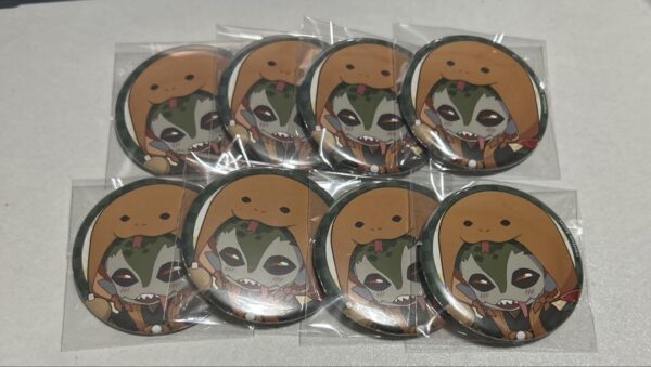 Personality 5: Zodiac Trading Can Badge Demon Lizard 8 Points F/S-M501 from japa