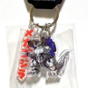 Godzilla Mechagodzilla 2-Row Acrylic Keychain F/S-M503 from japan Rare  Good con