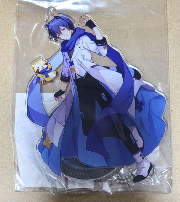 Piapro Project Seca Kaito Acrylic Stand Keychain Rascal F/S-M501 from japan Rare
