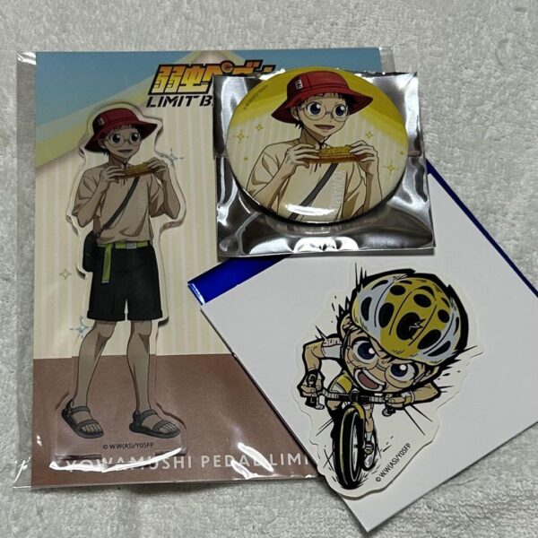 Yowamushi Pedal E-Diner Acrylic Stand Can Badge Sohoku High School Onoda Sakamic