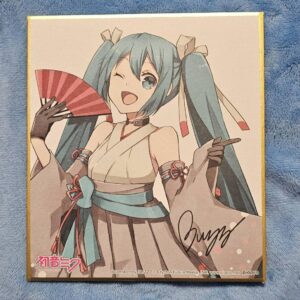 Hatsune Miku Mini Color Paper Collection Buzz F/S-M501 from japan Rare  Good con