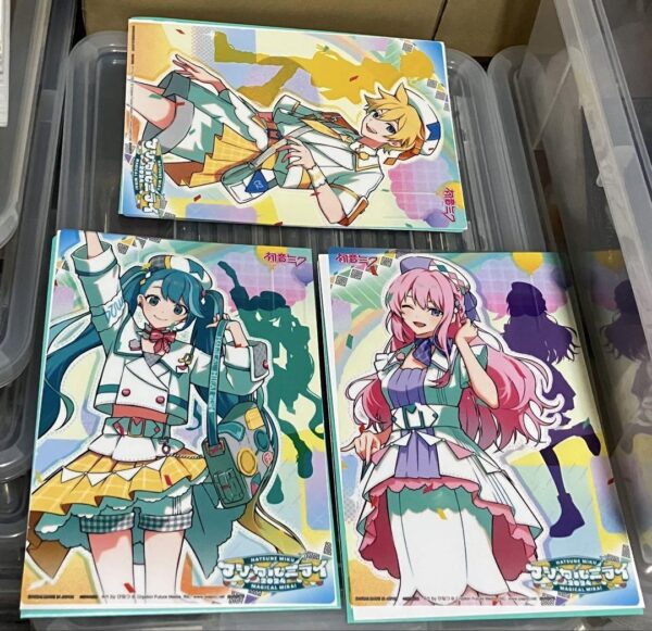 Hatsune Miku Clear Visual Poster Magical Mirai 2024 F/S-M501 from japan Rare  Go