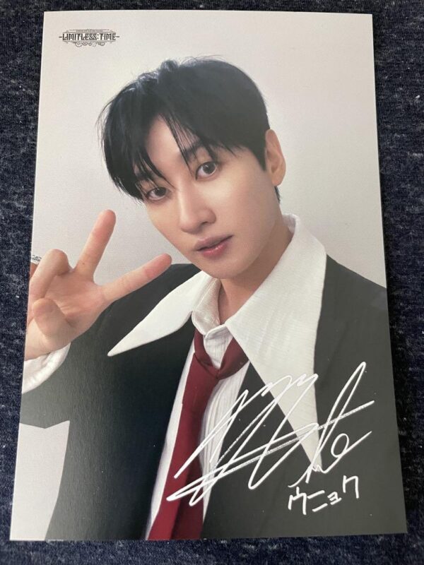 Superjunior Eunhyuk Venue-Only Postcard Solo Concert F/S-M501 from japan Rare  G