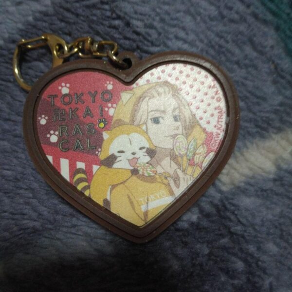 Tokyo Revengers Rascal Sano Manjiro Keychain F/S-M501 from japan Rare  Good cond