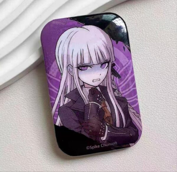 Danganronpa Kirigiri Despair Can Badge F/S-M501 from japan Rare  Good condition