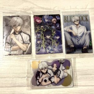 Blue Rock Wafer 4 Nagi Seishiro 3 Vrs And 1 R F/S-M501 from japan Rare  Good con