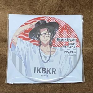 Hypnotic Buster Bros Yamada Jiro Can Badge F/S-M501 from japan Rare  Good condit