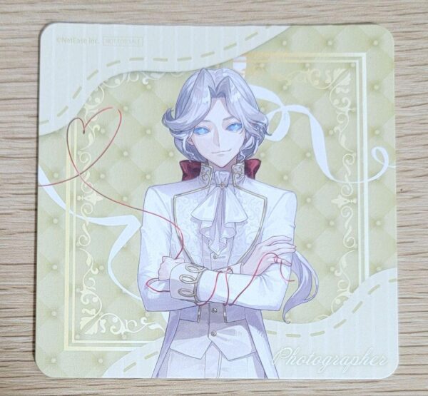 Identityv Photographer Coaster Bonus Red Thread The Character Cafe F/S-M501 from