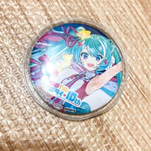 Madimir 2022 Hatsune Miku Can Badge F/S-M501 from japan Rare  Good condition