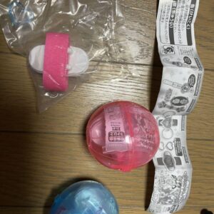 Capsule Toy, Pink, Blue, Set Of 2 F/S-M503 from japan Rare  Good condition