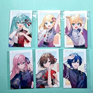Project Sekarai 4Th Epica Virtual Singer 6-Piece Set F/S-M501 from japan Rare  G