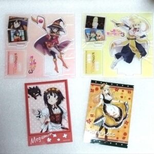 Blessings On This Wonderful World 3 Big Acrylic Stand 4-Piece Set Konosuba F/S-M